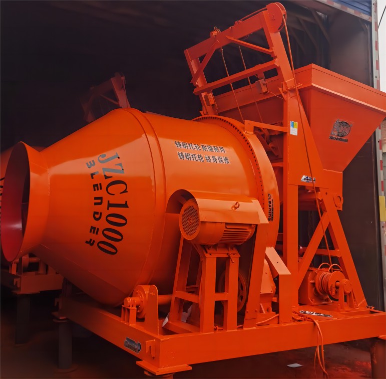 JZC1000型攪拌機(jī)發(fā)往四川